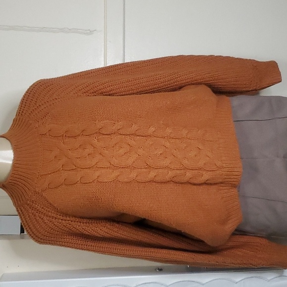 Blue Rain Cable Knit Sweater size L - Picture 1 of 9